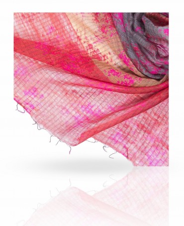 Палантин Женский SW-SMALLFL/PINK